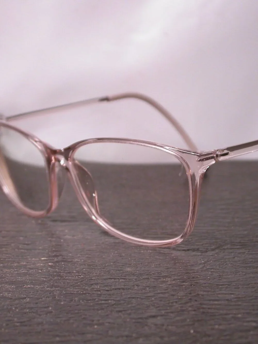 Silhouette Rose Clear Light Weight Eyeglasses Made in Austria